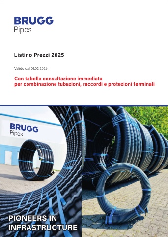 brugg pipes - listino 02-2025